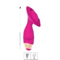 Estimulador De Clitóris Formato De Escova (IM0148) - Rosa