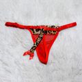 *Calcinha Sexy Rabinho (MCA0565) - Vermelho