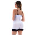 *Pijama Melissa Short (PS8443) - Branco