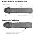 Capa Peniana de 14cm Para 15cm Com Glande Avantajada SI (1067-ST305) - Preta