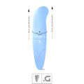 Vibrador Ponto G Linha Color Aveludado SI (5131) - Azul Tiffany