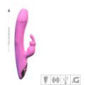 Vibrador Com Estimulador Recarregável Sex Massager SI (6838) - Rosa