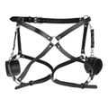 Harness Para Cintura e Algema (7049) - Preto