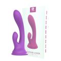 Vibrador Ponto G Recarregável Dolphin Lover SI (7268) - Roxo