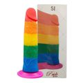 Prótese 16x13cm Com Ventosa Pride SI (8006) - Colorida