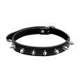 Coleira Choker Com Pinos SI (8070) - Preto