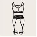Harness Corporal Com Cinta Liga SI (9278) - Preta