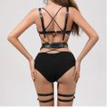 Harness Corporal Com Cinta Liga SI (9278) - Preta