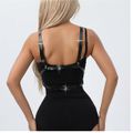Harness Com Contorno de Busto SI (9292) - Preta