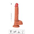 Prótese 16x12cm Com Vibro Vai e Vem Via App SI (9359) - Bege