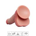 Prótese 23x15cm Com Vibro e Rotação SI (9521) - Bege