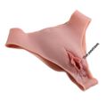 Cinta Formato de Calcinha Com Vagina SI (9807) - Bege