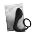 *Plug Anal Com Anel Peniano VP(AN069-CZAN69) - Preto