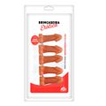 Chaveiros Mini Pênis Com Escroto 5un (BC019) - Bege