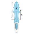 *Vibrador Ponto G Recarregável Satisfyer (CH2050) - Azul