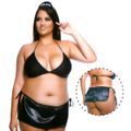 *Fantasia Policial Plus Size (CP014820) - Preta