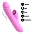 *Vibrador Vai e Vem Sex Massager (DB060-CZDB60) - Rosa