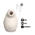 *Vibrador Com Pulsação Formato de Hipopótamo VP (DB083-CZDB83) - Cinza
