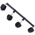 *Separador Com Bracelete e Tornozeleira Dominatrixxx (DX1721) - Preto