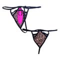 *Calcinha Com Vibrador Estimulador Formato Coelho (ES022A-CZES22A) - Padrão