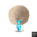 Plug Metálico PomPom Claro Hard (HA115-ST605) - Azul