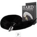 Plug de Metal Onix Com Cauda Hard (HA116P) - Preto