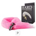 Plug de Metal Onix Com Cauda Hard (HA116P) - Rosa