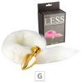 Plug de Plástico G Less Dourado Com Cauda (HA170D) - Branco
