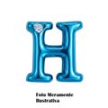 *Letras Para Personalização Azul (HA180A) - H