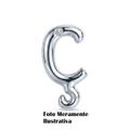 Letras Para Personalização Cromada (HA180C) - Cedilha