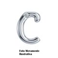 Letras Para Personalização Cromada (HA180C) - C