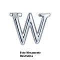 Letras Para Personalização Cromada (HA180C) - W
