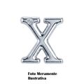 Letras Para Personalização Cromada (HA180C) - X
