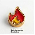 Separador de Palavras Formato de Foguinho (HA180FO) - Dourado