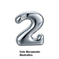 Número Para Personalização Cromado -(HA180NC) - 2