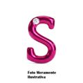 *Letras Para Personalização Rosa (HA180R) - S