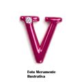 *Letras Para Personalização Rosa (HA180R) - V