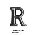 *Letras Para Personalização Onix (HA180O) - R