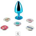 Plug Metálico G Personalittè (HA187) - - Azul