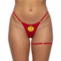 Calcinha Emoji Vermelha Íntima Delas (ID1092V) - Inocente
