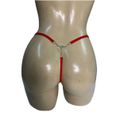 Calcinha Secreta -(ID1122) - Vermelho c/ Preto