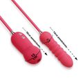 *Vibrador Recarregável Vai e Vem Cathy (KT039) - Vermelho