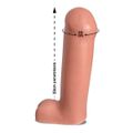 *Prótese 23x22 Com Escroto (M2121) - Bege