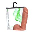 *Prótese 15x12cm Com Escroto (M2311) - Bege
