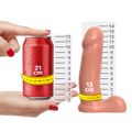 *Prótese 14x13cm Com Escroto (M4131) - Bege