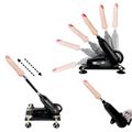 *Máquina do Sexo com 1 Plug e 2 Próteses VP (MA100B) - Preto