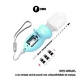 *Mini Massageador Chaveiro Cores Variadas VP (MV005G-CZMV05G) - Variados
