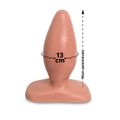 *Plug PVC Cônico 10cm (P4951) - Bege