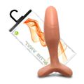 *Plug de Silicone Simples (P6511PROM) - Bege