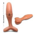*Plug de Silicone Simples (P6511PROM) - Bege